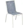 Chaise aluminium textilène Linea (Lot de 2)