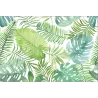 Tapis intérieur extérieur feuilles en vinyle
