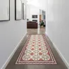 Tapis intérieur carreaux de ciment losanges 70 x 180 cm