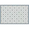 Tapis intérieur extérieur carreaux de ciment petites étoiles