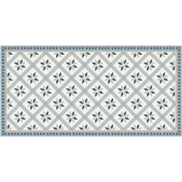 Tapis intérieur extérieur carreaux de ciment petites étoiles
