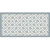 Tapis intérieur extérieur carreaux de ciment petites étoiles