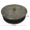 Boîte à fromages en tôle zinguée