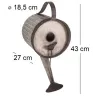 Nichoir en acier galvanisé Arrosoir 43 cm