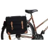 Sacoche à vélo en coton et cuir