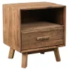 Table de nuit en pin recyclé Rewood 55 x 45 x 62 cm
