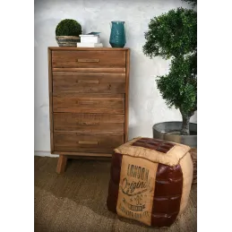 Commode en pin recyclé Rewood