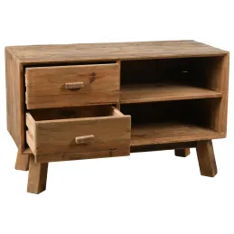 Meuble tv en pin recyclé Rewood