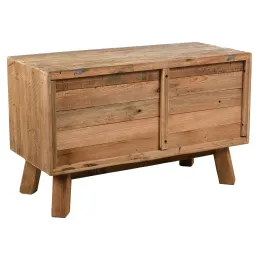 Meuble tv en pin recyclé Rewood