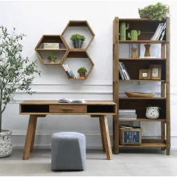 Bureau en pin recyclé REWOOD