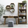 Bureau en pin recyclé REWOOD