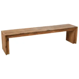 Banc en pin recyclé Rewood