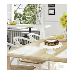 Set de table en vinyle Marbre blanc