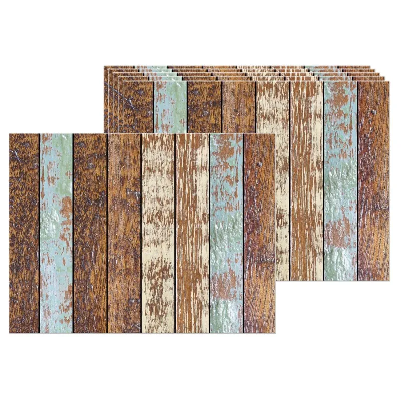 Set de table en vinyle Plancher en bois