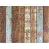 Set de table en vinyle Plancher en bois
