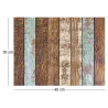 Set de table en vinyle Plancher en bois
