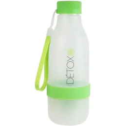 Bouteille détox avec presse-agrumes intégré 60 cl