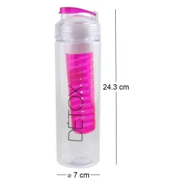 Bouteille détox avec infuseur intégré 650 ml