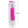 Bouteille détox avec infuseur intégré 650 ml