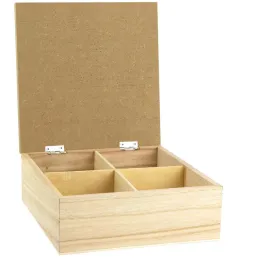Boite à thé en bois Oslo