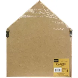 Etagère en bois maison chalet chic 30 cm