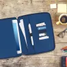 Housse avec organisateur pour tablette Papa en or