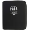 Housse avec organisateur pour tablette Papa en or