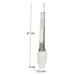 Pince de cuisine en silicone coloré