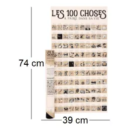 Poster à gratter