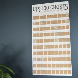 Poster à gratter
