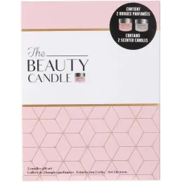 Coffret 2 bougies The beauty candles