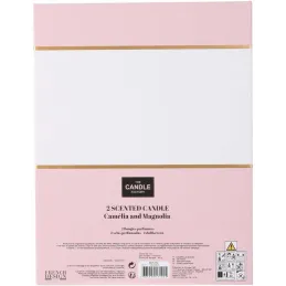 Coffret 2 bougies The beauty candles