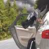 Parapluie pliage inversé