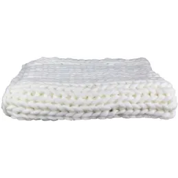 Plaid grosses mailles Chunky 120 x 150 cm