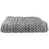 Plaid grosses mailles Chunky 120 x 150 cm