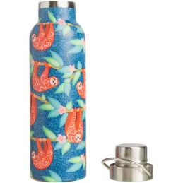 Thermos inox coloré paresseux 600 ml