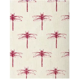 Torchon de cuisine en coton Libellules (Lot de 2)