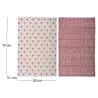 Torchon de cuisine en coton Libellules (Lot de 2)