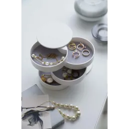 Boite à bijoux en résine 4 étages Tower