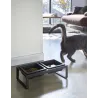 Double gamelle design surélevée pour chat Tower