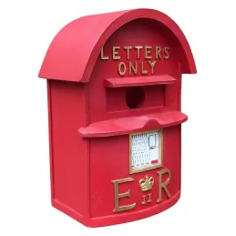 Nichoir boite à lettres britannique rouge
