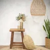 Abat-jour en rotin naturel