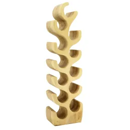 Porte-bouteilles en bois de suar