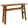 Console en bois recyclé