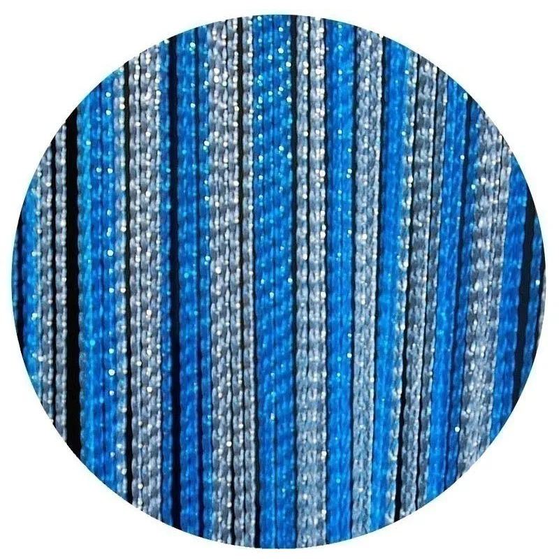 Rideau de porte en PVC bleu Rimini
