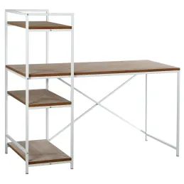 Bureau en métal et plaquage pin Charlie