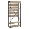 Vestiaire en métal et en bois
