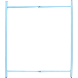 Table d'appoint en acier nuances de bleu