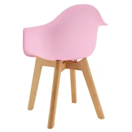 Fauteuil enfant en polypropylène et bois