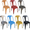 Chaise Vintage en métal